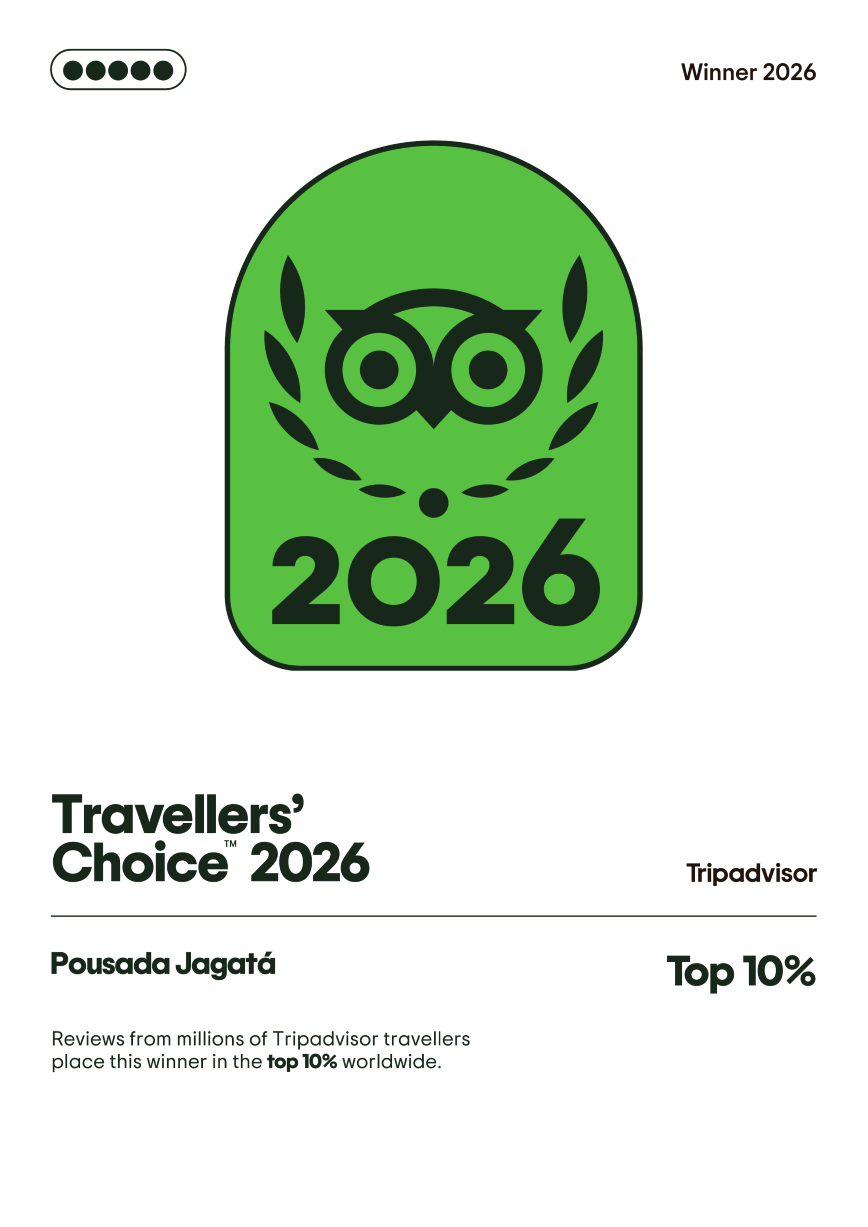Pousada Jagatá — Tripadvisor Travellers’ Choice 2026, Top 10%